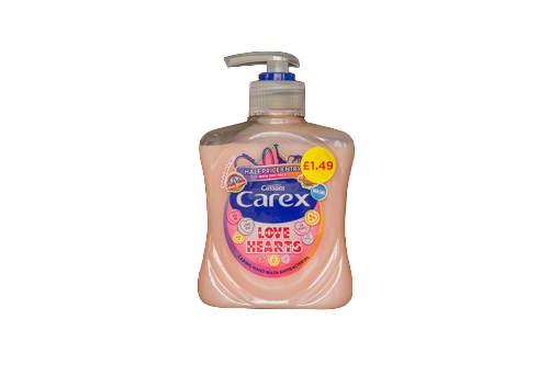 Carex Love Hearts Hand Wash