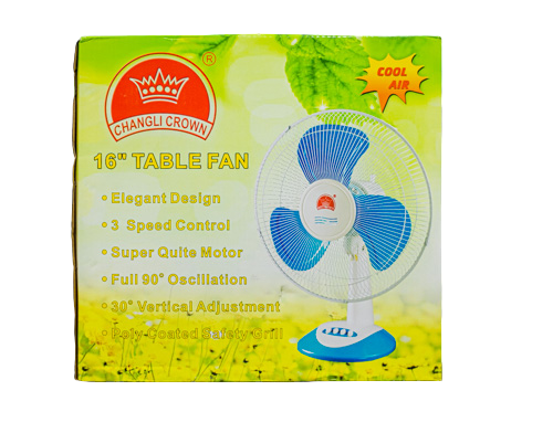 Changli  Crown 16 Inch Table Fan